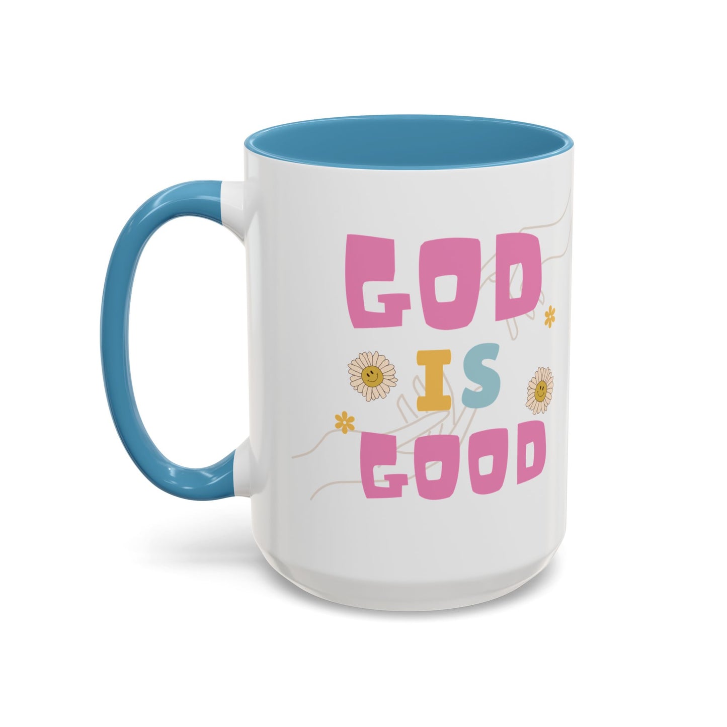 Coffee Mug - 'God is Good All the Time' Inspirational Design