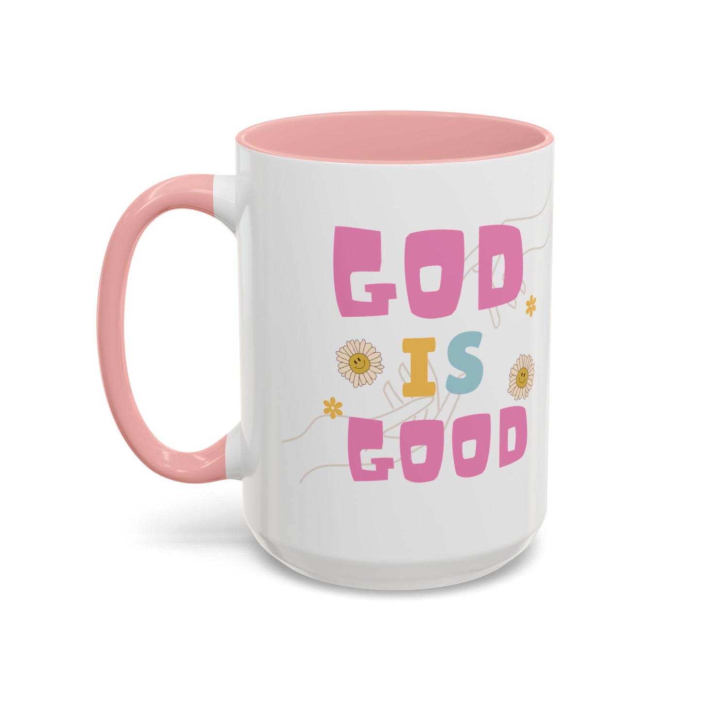 Coffee Mug - 'God is Good All the Time' Inspirational Design