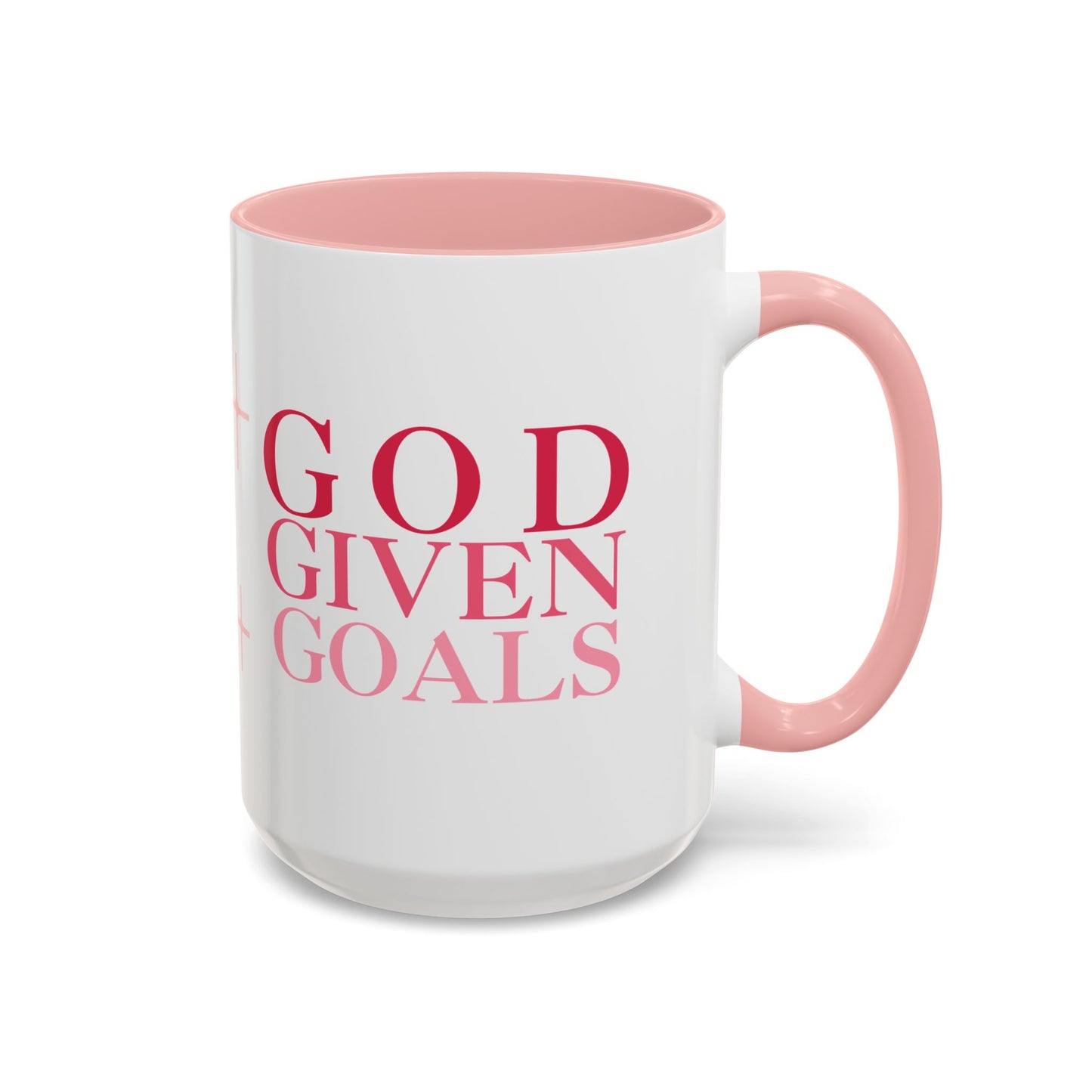 "God Given Goals" Christian Coffee Mug – Motivational Mug for Faith and Purpose