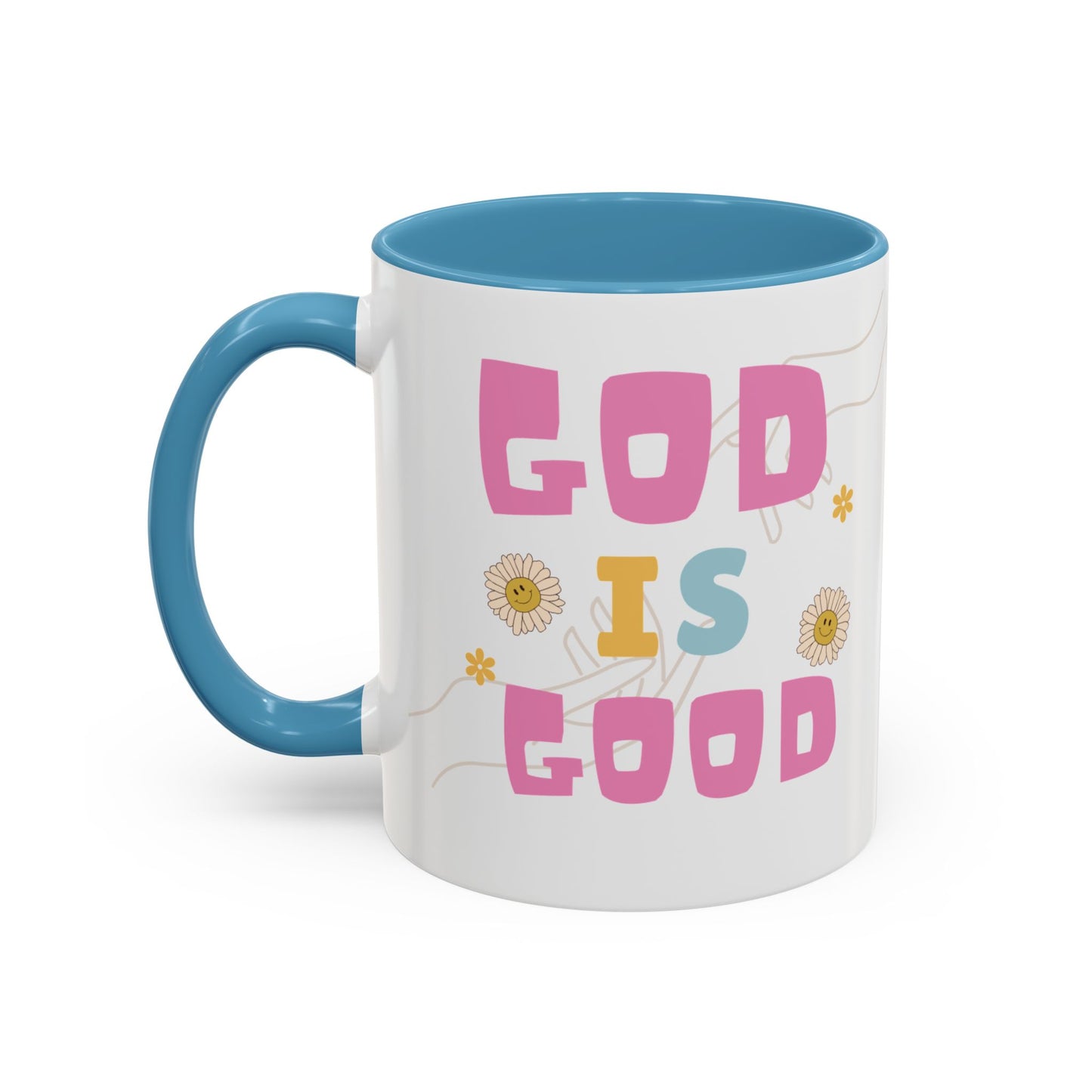 Coffee Mug - 'God is Good All the Time' Inspirational Design