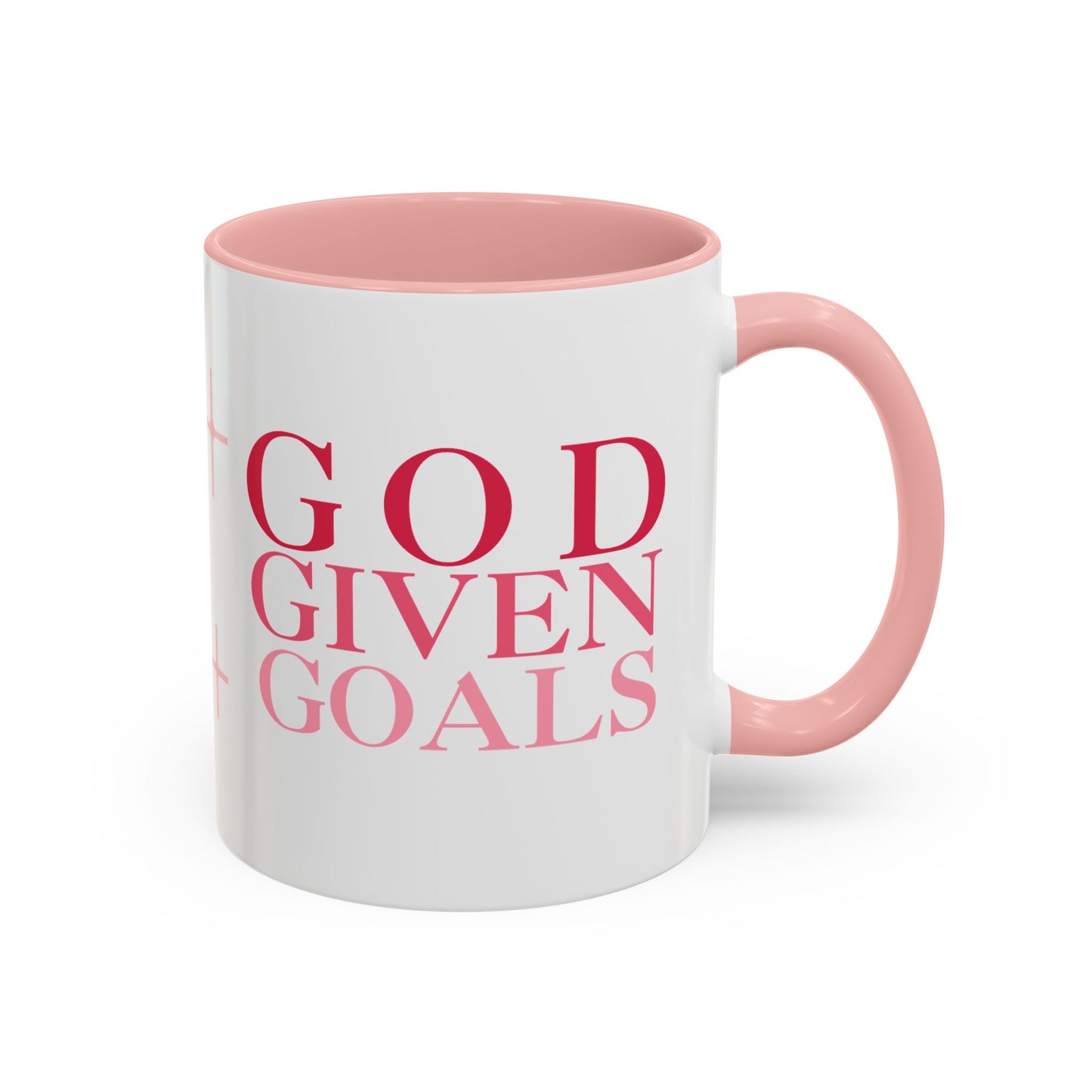 "God Given Goals" Christian Coffee Mug – Motivational Mug for Faith and Purpose