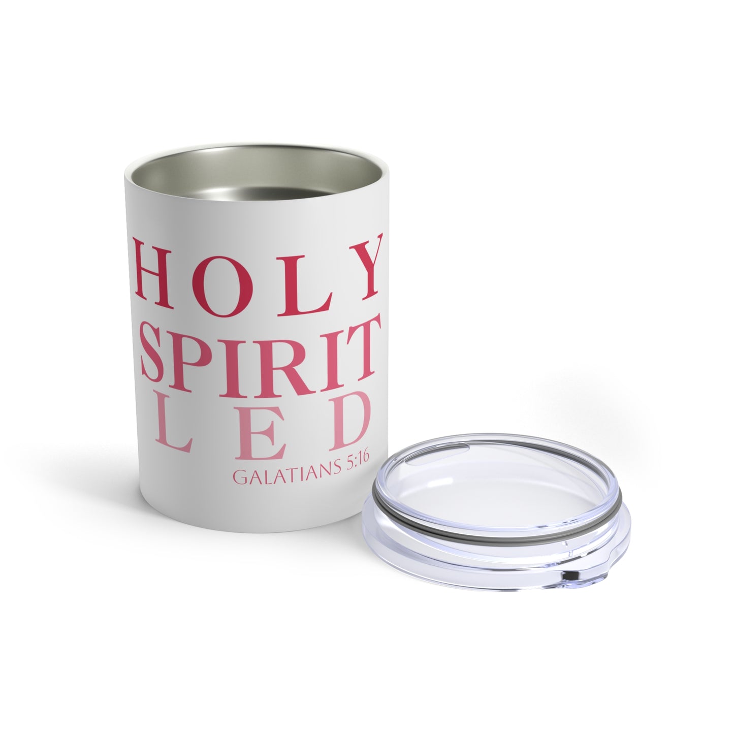 Holy Spirit Led- Christian Tumbler 10oz